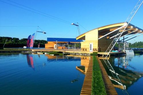 TwinCable Beckum Wakeboard und Wasserski Anlage